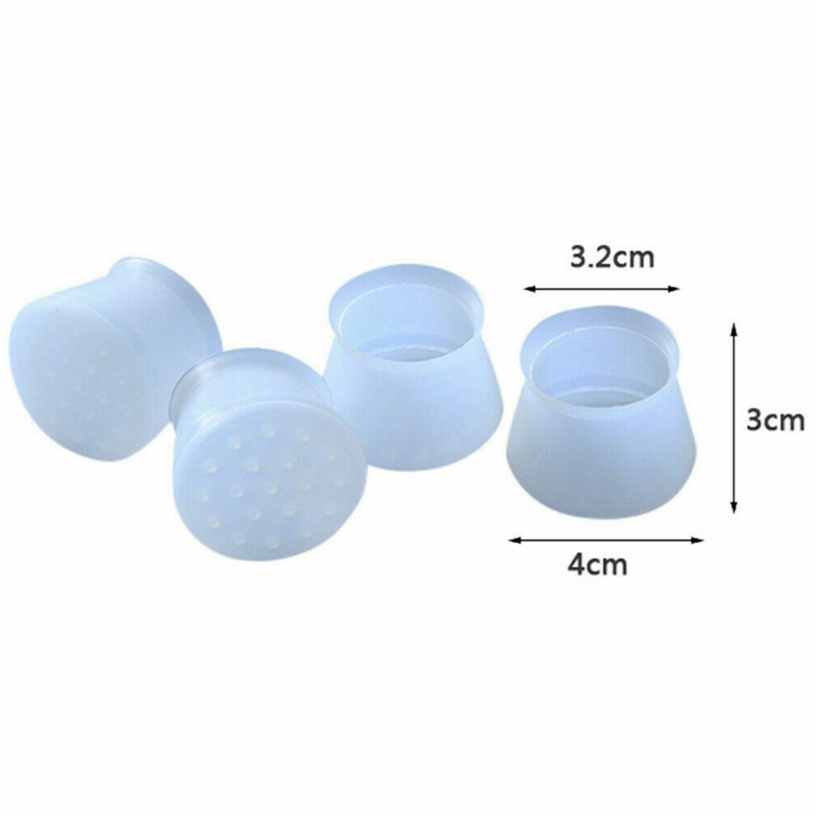 16pc Silicon Furniture Leg Protection Cover Table Feet Pad Floor Protector