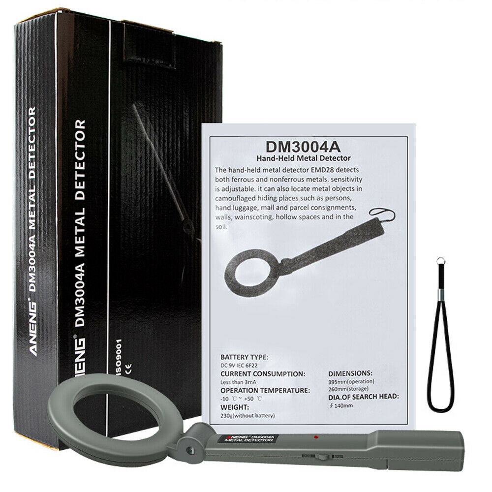 Handheld Metal Detector Airport Station Detection Scanning Security Scanner Tool