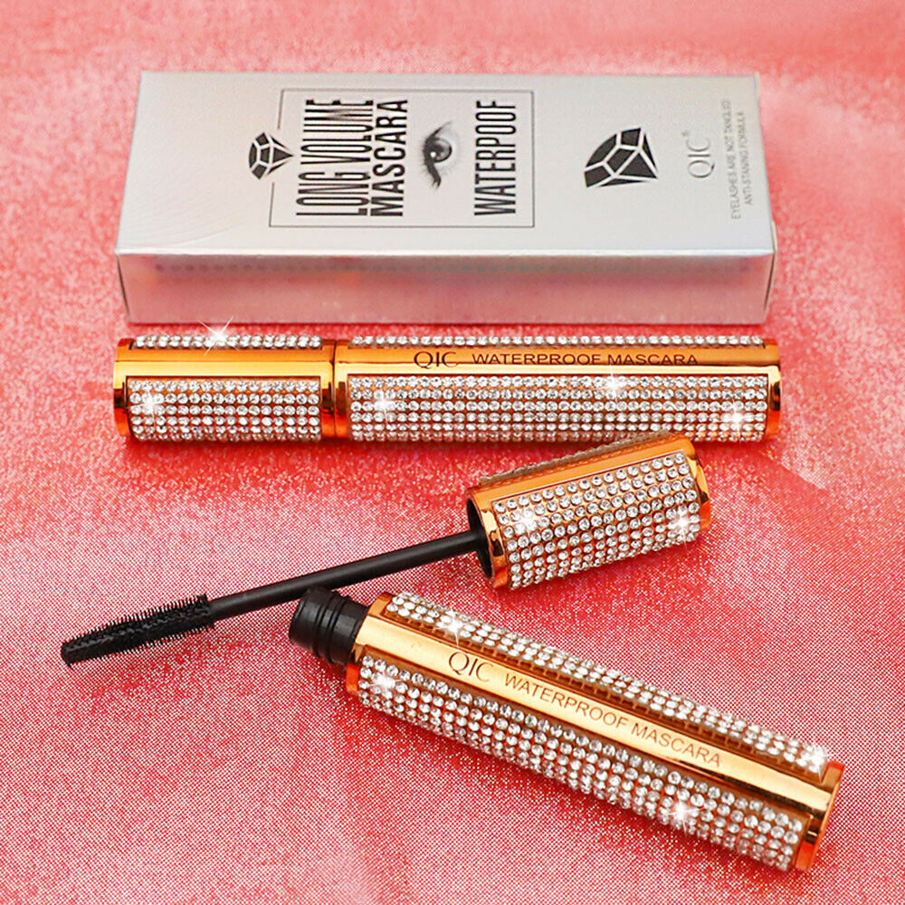Mascar Makeup Waterproof 4D Makeup Thick Long Charm Eyelash Flash Diamond