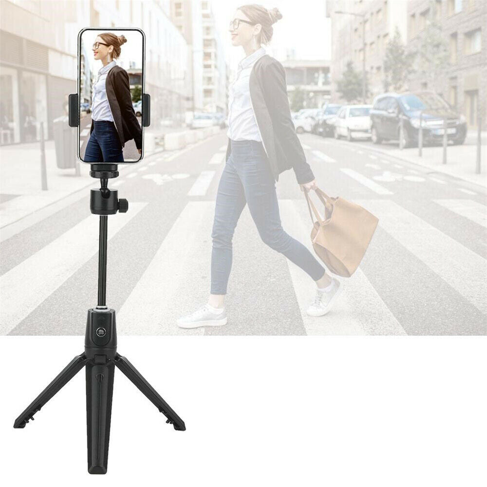 2 in 1 Selfie Stick Tripod Stand with Remote Control For Android For iOS Phone