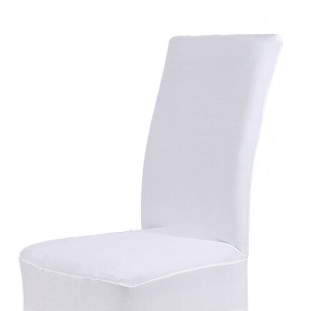 Solid Color Polyester Spandex Dining Stool