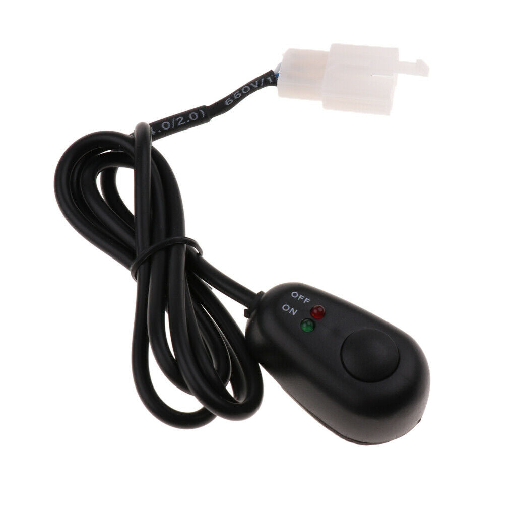 Car Push Button Switch Waterdrop Shape