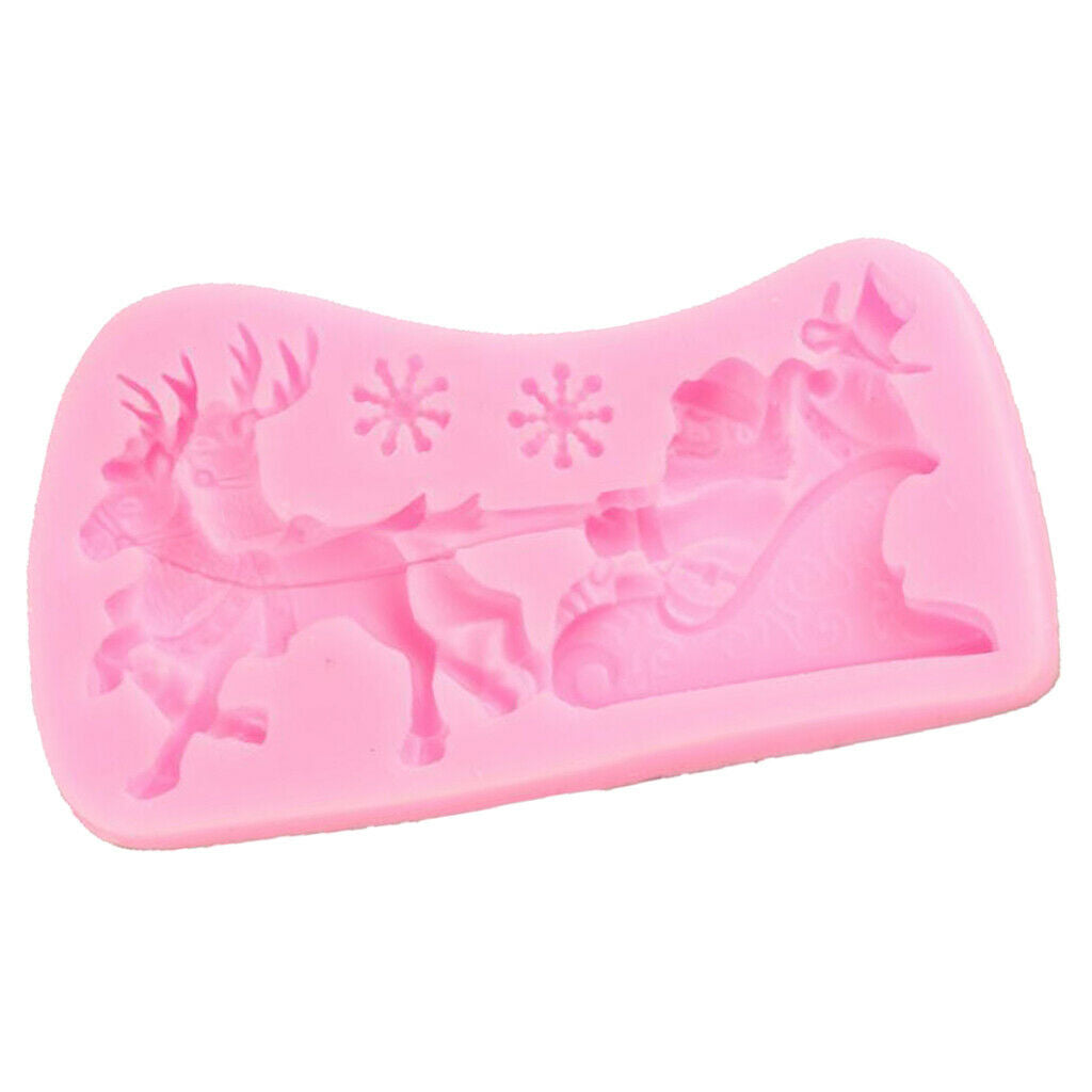 Silicone cake mold, cake decor, fondant chocolate mold for Christmas