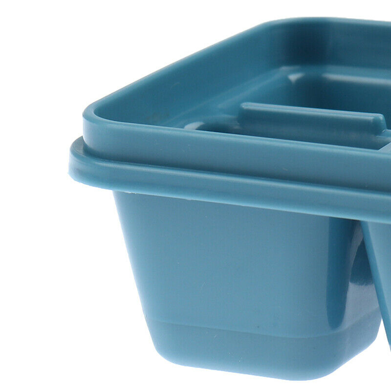 3pcs 6 Grids Food Grade Silicone Ice Tray Home with Lid DIY Ice Cube Mold.l8