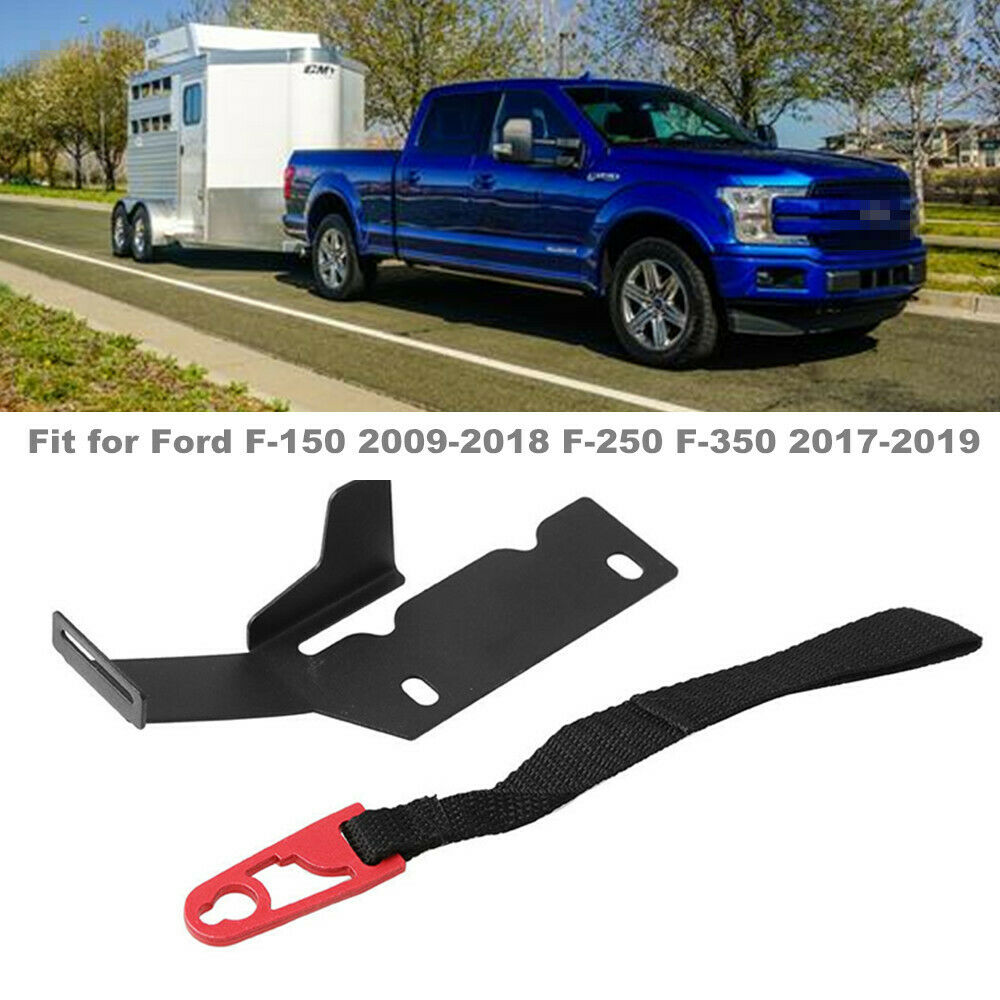 Rear Seat Release Strap Latch Kit Fit For Ford F-150 2009-2018 F-250 F-350 17-19