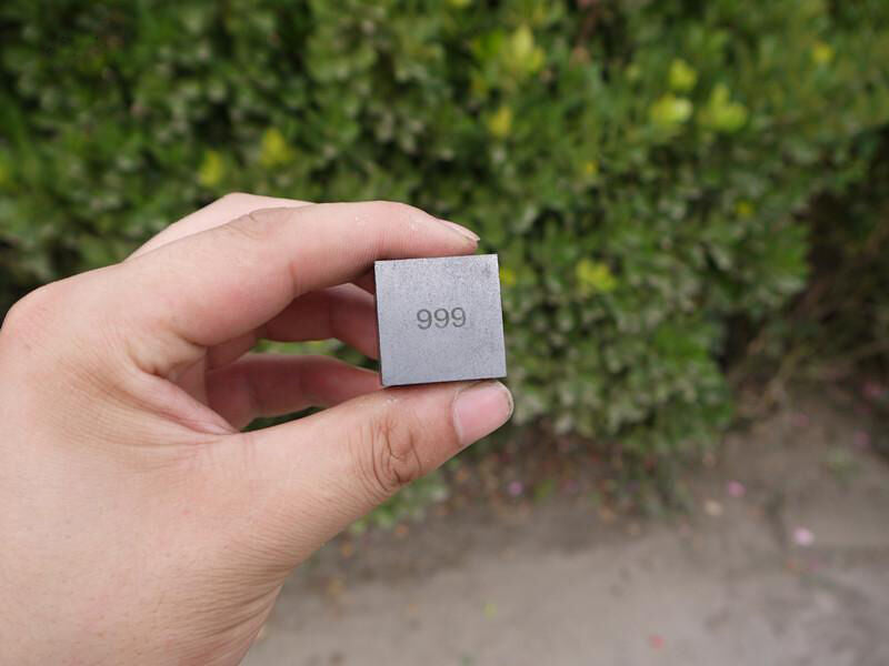 Pure Carbon C Carved Element Periodic Table 25mm Cube High Purity 99.9%