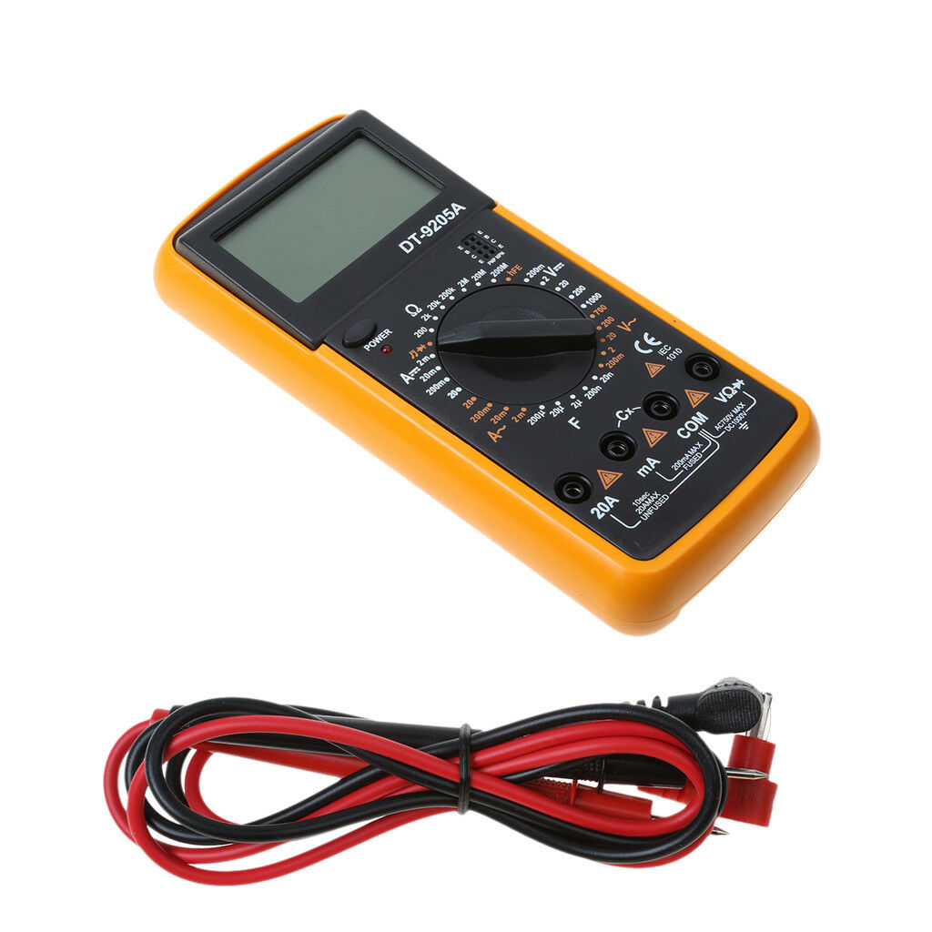 Digital Electronic AC DC Voltage Clamp Meter Multimeter Current Volt Tester