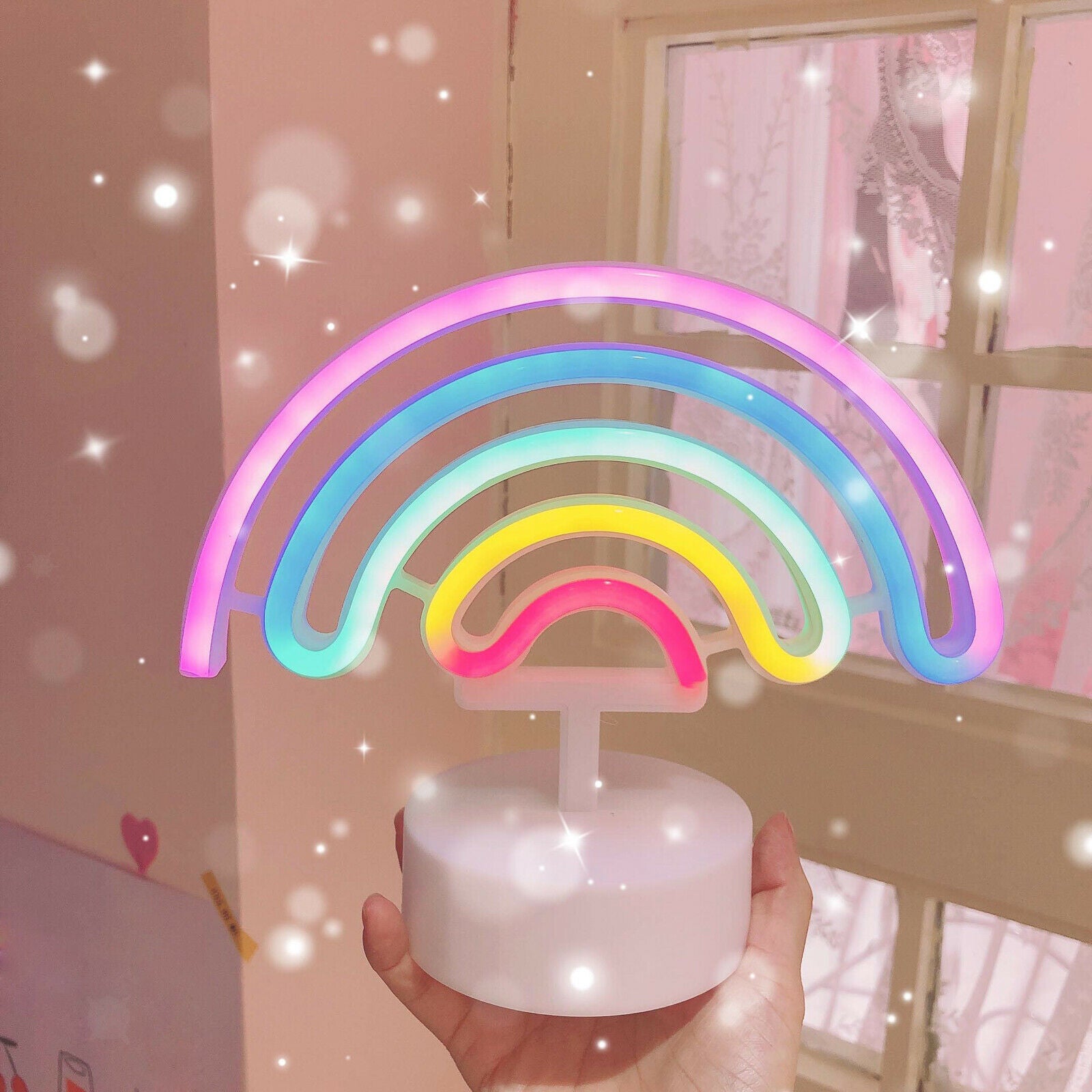 Neon Light Rainbow Night Lights Decor LED Light For Party Sign Atmosphere
