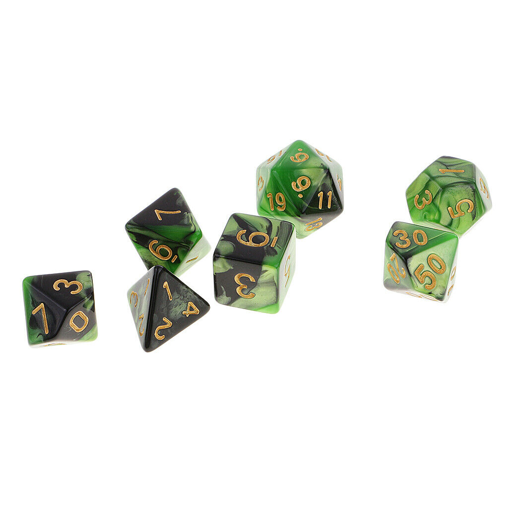 Polyhedral Dice D4-D20 Multi Side Dices Set Board Game Party Supplies Toys