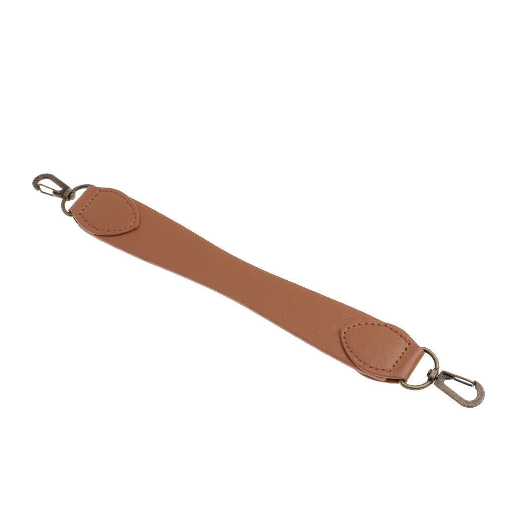 2x PU Leather Handbag Belt Bag Short Strap Replacement 29cm Bag Accessory