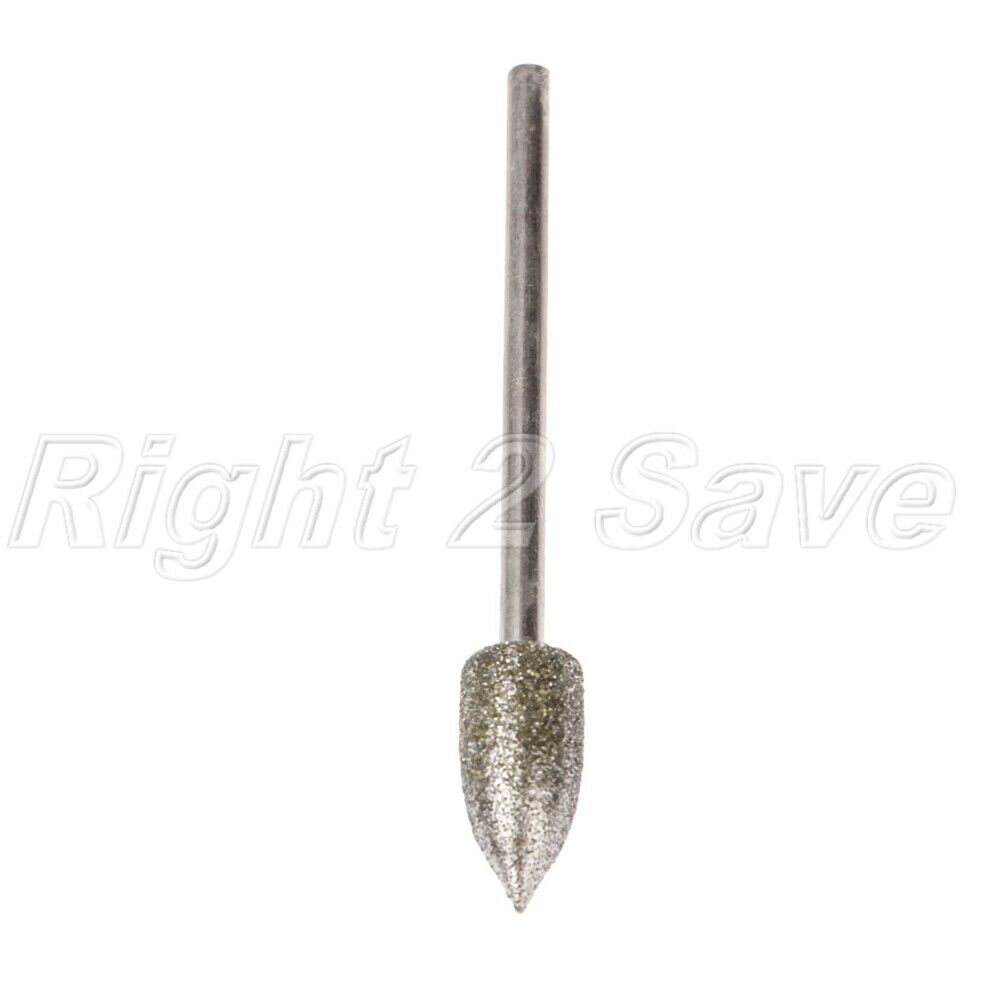 6pcs/set Diamond Coated Polishing Burr Head Needle Grinding Jade Stone Metal Kit