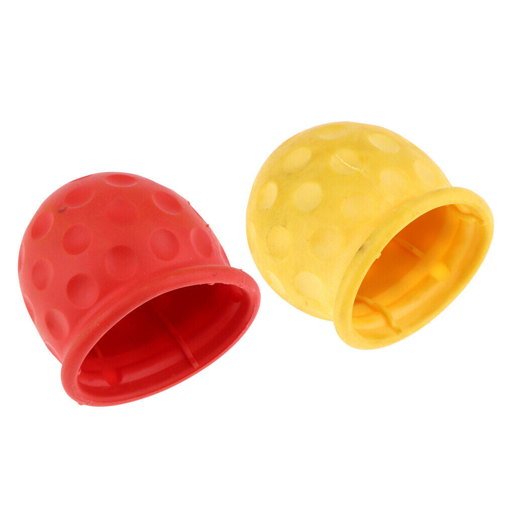 Car Towing Bar Towing Bar Protect Towing Bar Trailer   Cover Yellow + Red