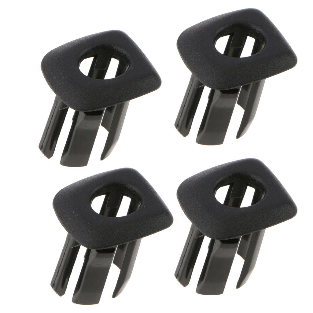 4x Car Door Pin Lock Knobs Pins Decorative Cover Trim ABS For BMW F10 F18