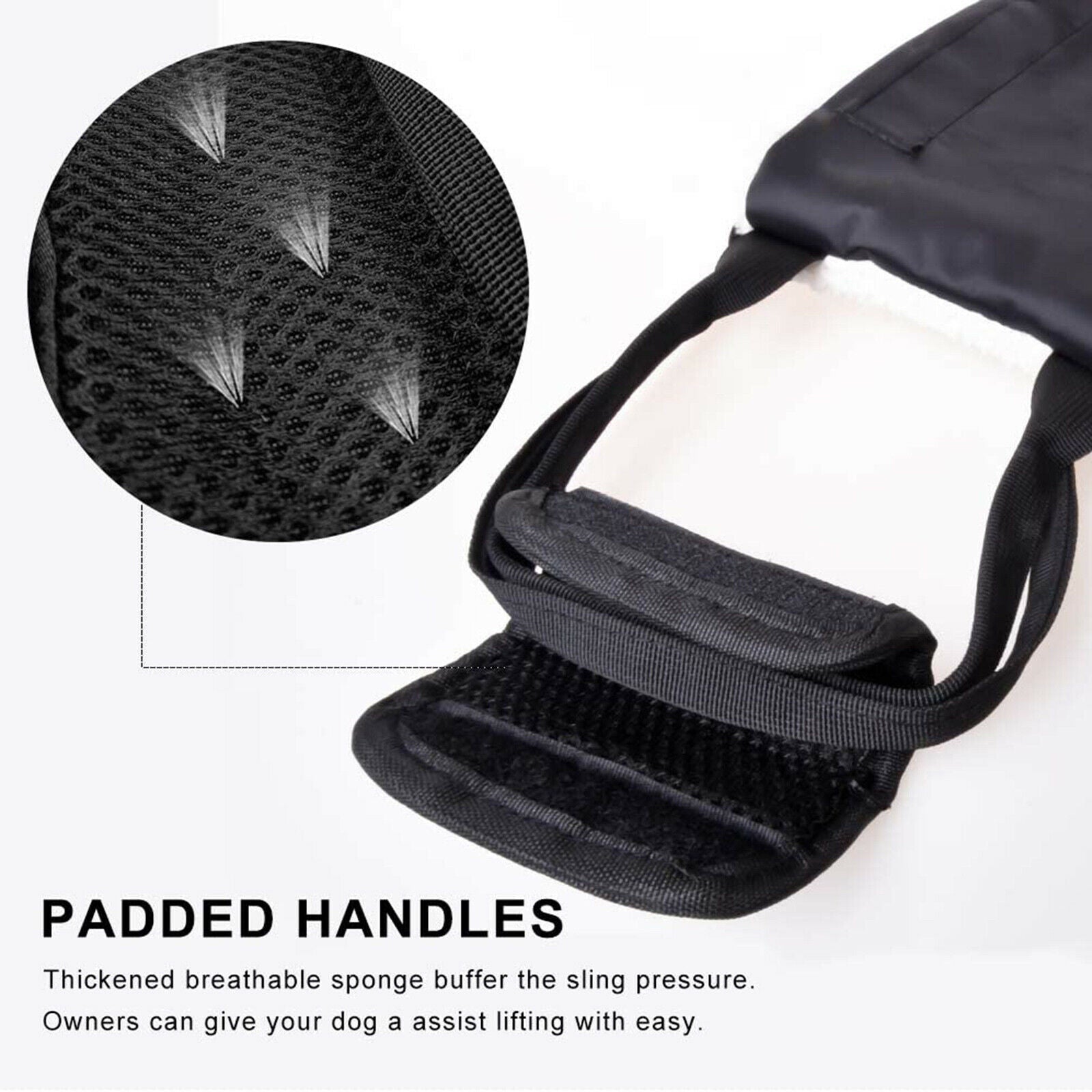Premium Dog Lift Sling Padded Legs Support Harness Old K9 Rear Legs Band