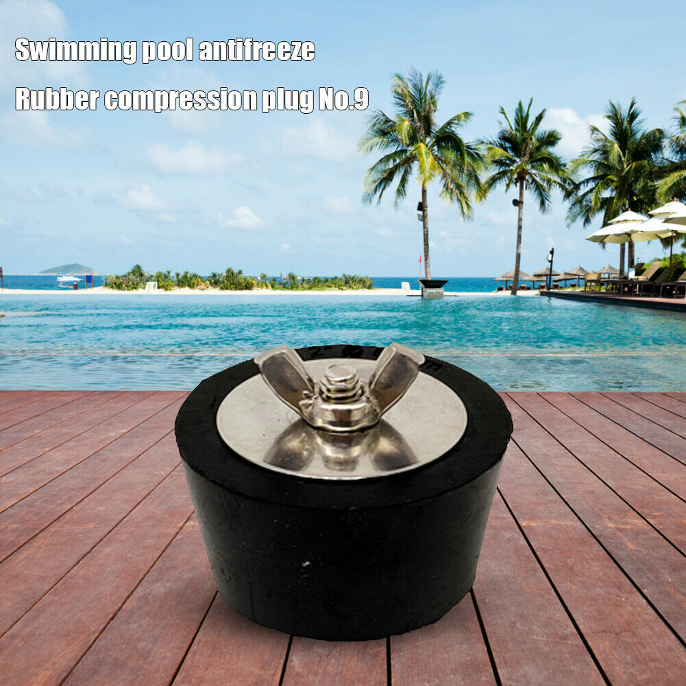 Rubber Expansion Winterizing Stopper Plug Swimming Pool Antifreeze Plugs @