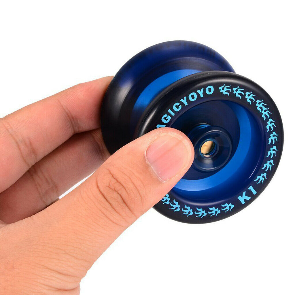 Cool Yo-yo Ball Professional  K1 Series Bearing Trick Juggling Toys Blue