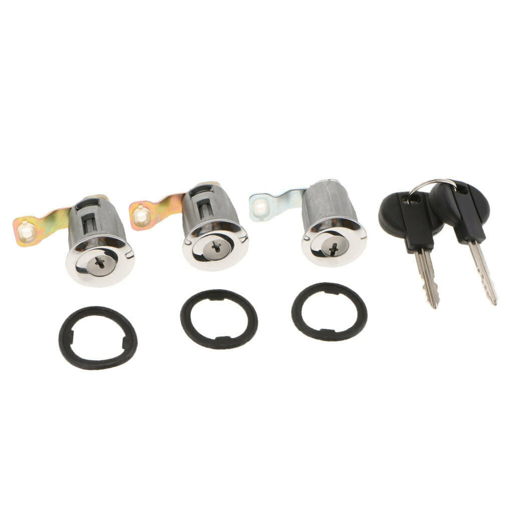 Barrel Lock Set Door Lock 2 Keys For Peugeot Partner Xsara Citroen Berlingo