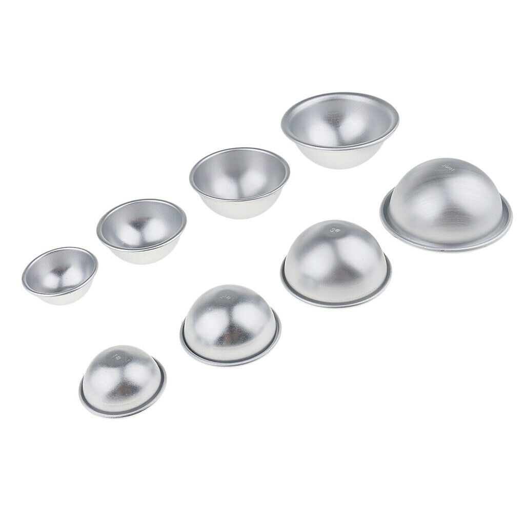4x Sets 4 Sizes Molds Aluminum Bath  Mold DIY Soap