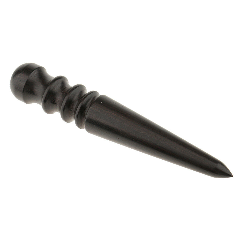 Blackwood Stick Leather Edge Slicker Burnisher Leather Craft Polish Tool #1