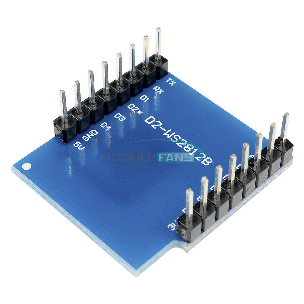 RGB LED Shield WS2812B Wemos D1 Mini ESP8266 For Arduino  WS2812B Board