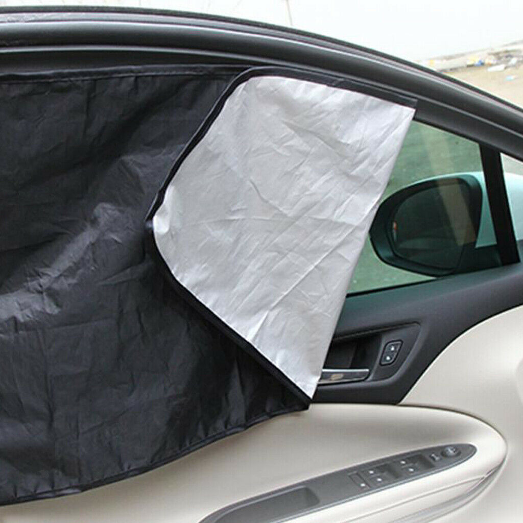 4 Pack of Windshield Sunshade  Sun Side Window Shade Visor  Curtains Shield for