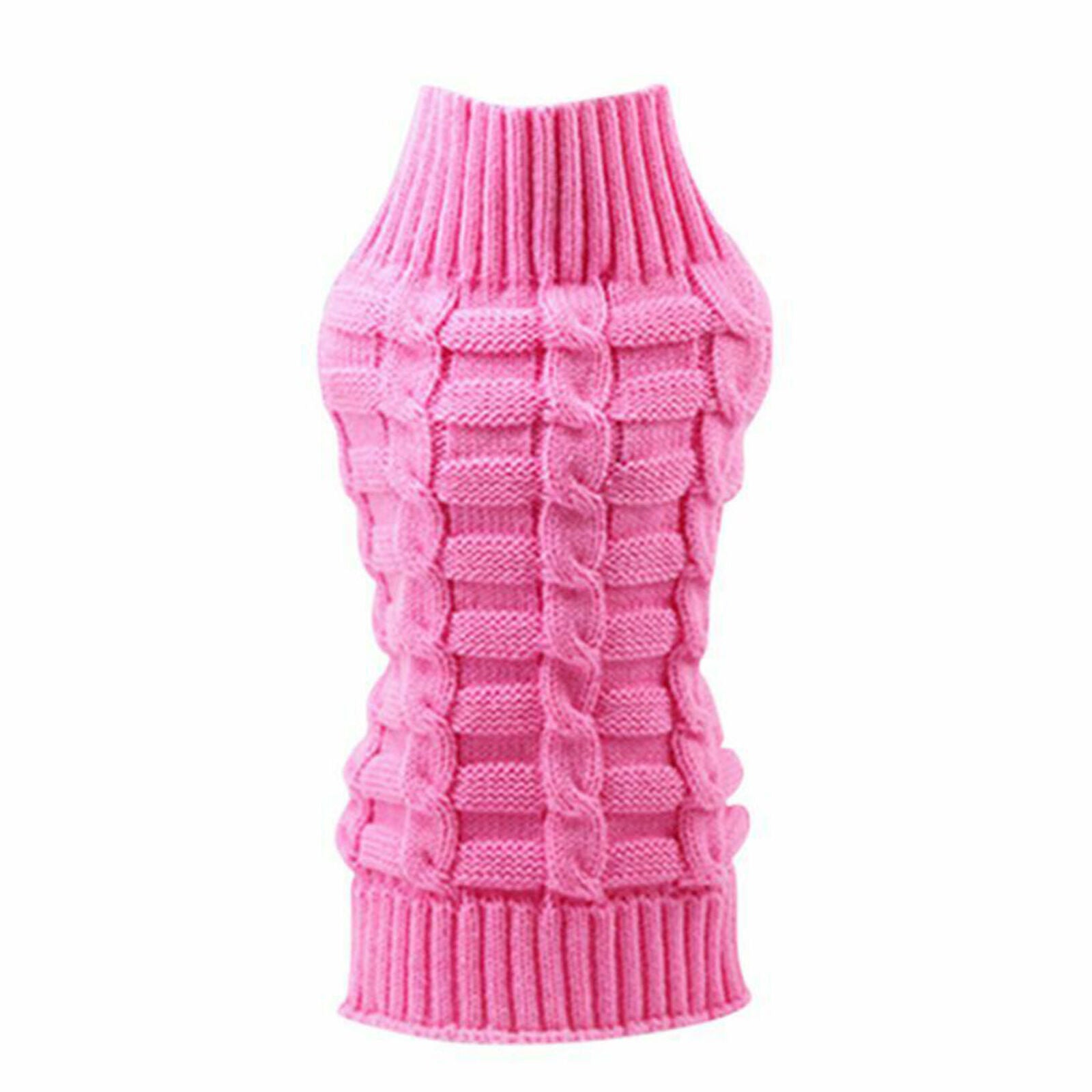Pet Dog Cute Sweater Clothes Puppy Cat Knitwear Knitted Coat Winter Warm Jumper