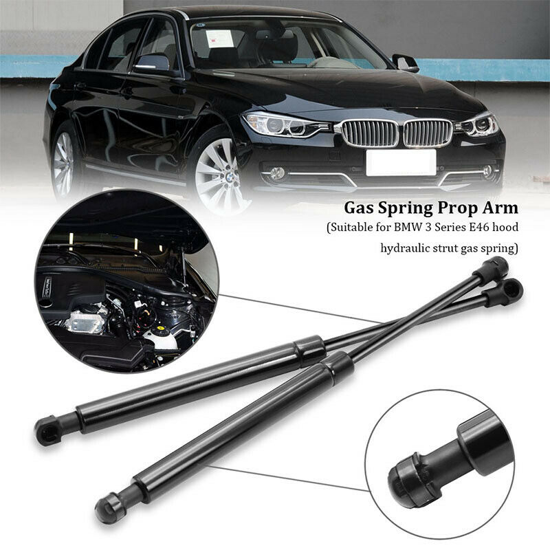 2Pcs Front Hood Lift Supports Struts for BMW E46 323i 323Ci 325i 328i 330i 98-06