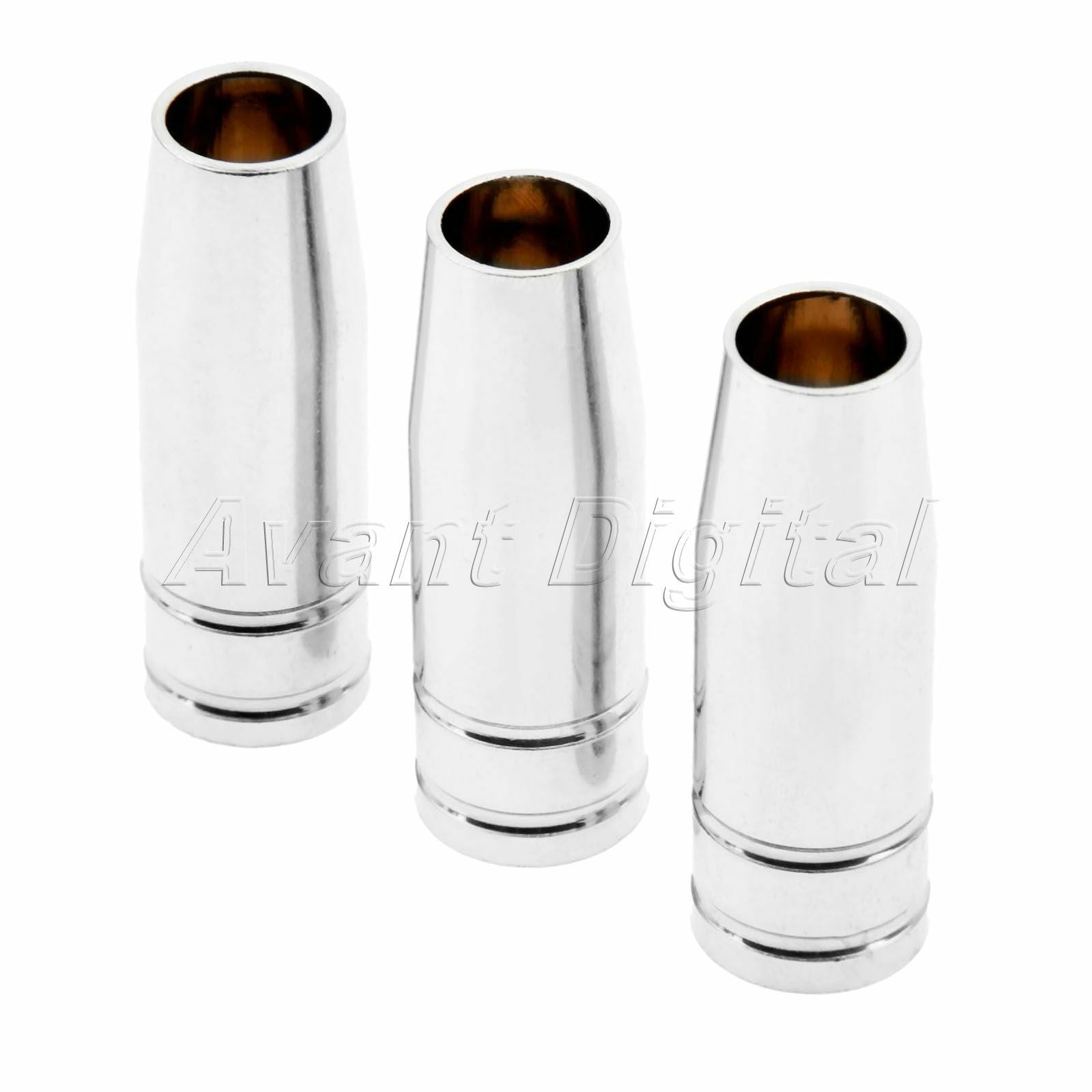 Conical Nozzle Shield Cup Gas Nozzle Part MW 130 135 175 Welding Accessory 3pk
