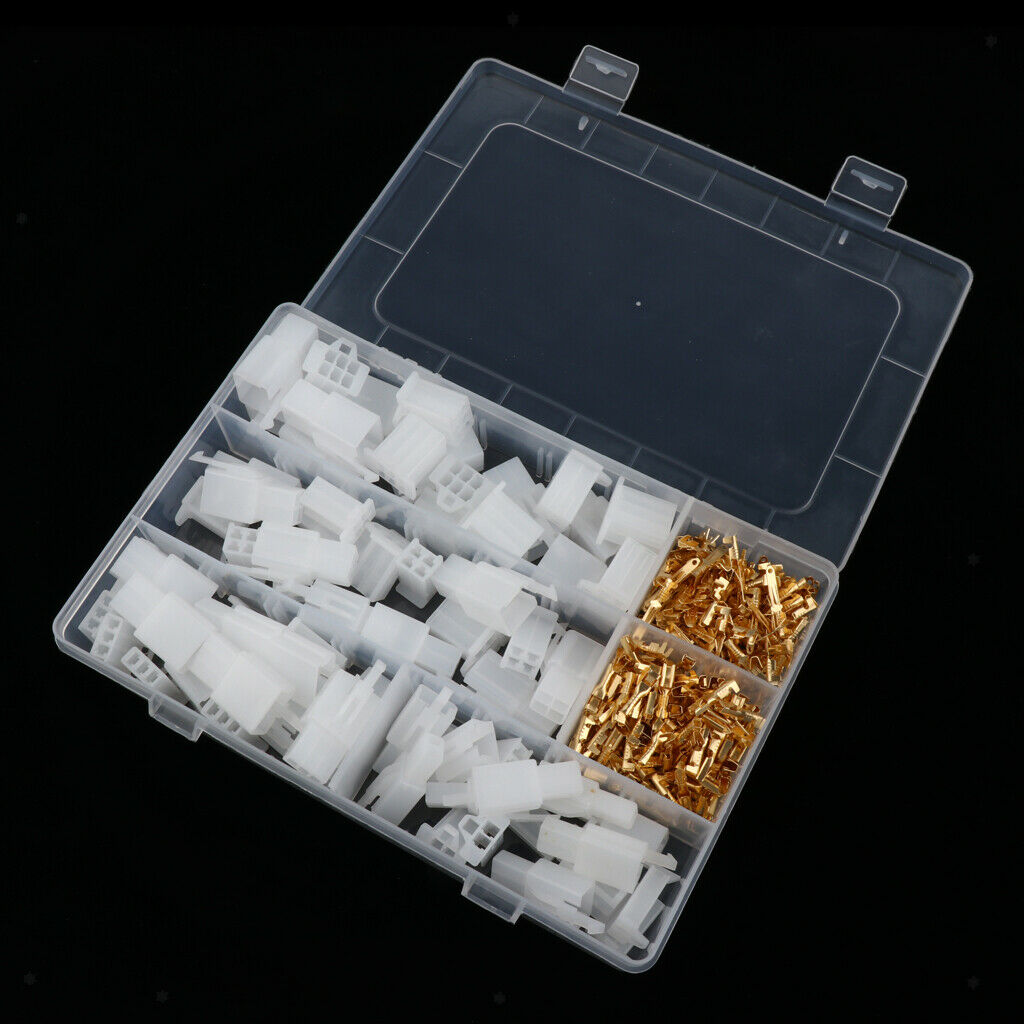 380pcs / 40 Set Motorcycle Car Electric 2.8mm Wire Car Connector