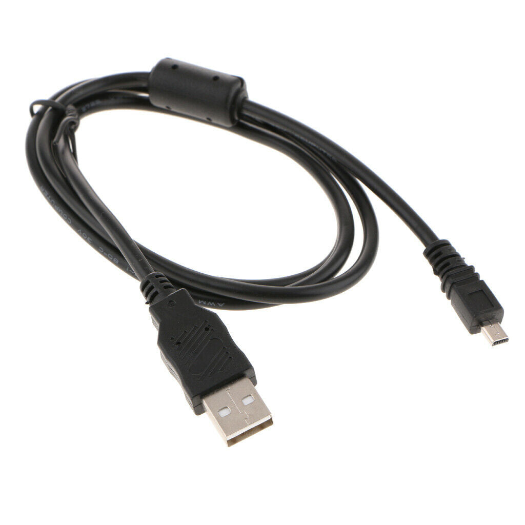 1m USB 8 Pin Cable Cords for Nikon CoolPix 4300 4500 5400 5700 8800 8400 D5000