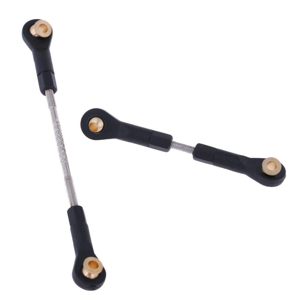 Metal steering linkage pull rod for WPL 1:16 4WD 6WD RC Car Pickup Truck