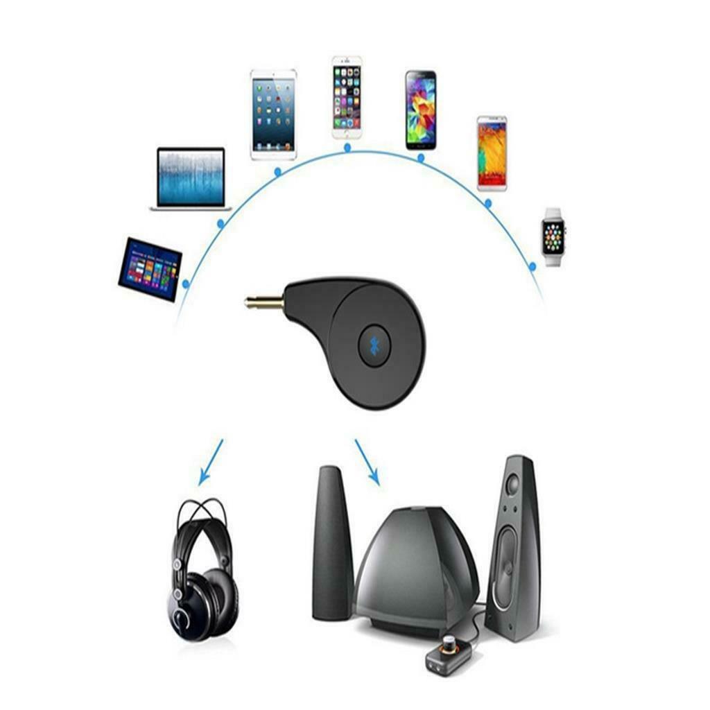 Mini AUX Car Bluetooth 4.2 Receiver Speaker Music Streaming Audio Adapter