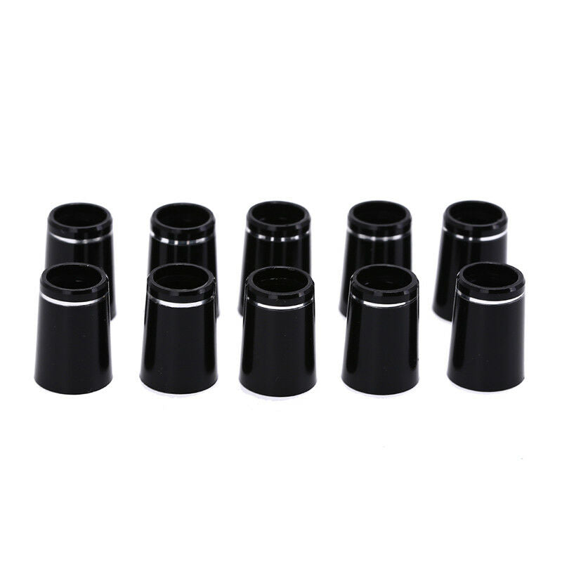 10pcs Plastic Golf Ferrules With Double Ring Golf Shaft Adapter 9.5*19*13.4 Kt