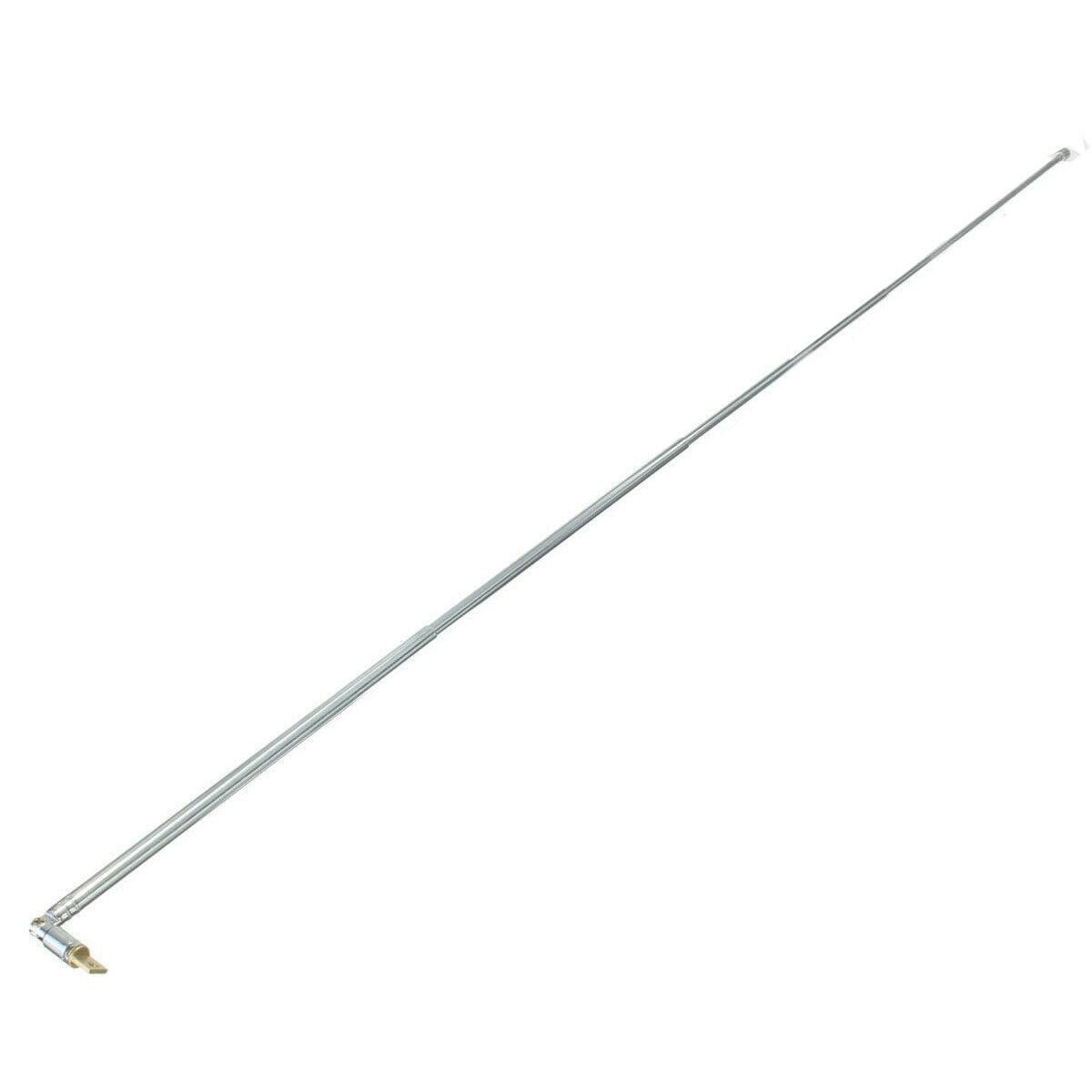 Full-Channel AM FM Radio Telescopic Antenna Replacement 63cm Length 4 Sections