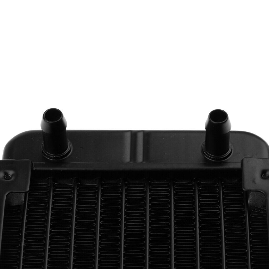 10 Tubes 120mm Straight Mouth PC Computer Radiator  Exchanger Cooling Fin