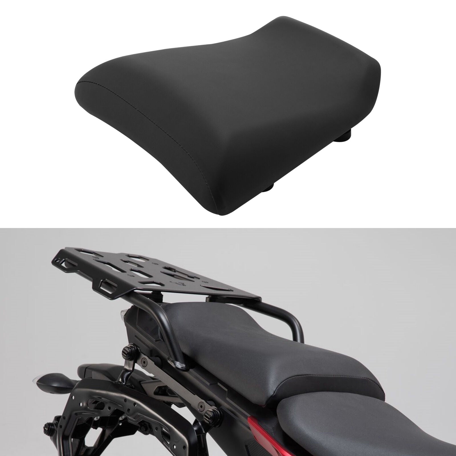 Rear Passenger Seat Fit For Yamaha MT09 FJ09FCGY 2015-2017 ABS TRACER Black