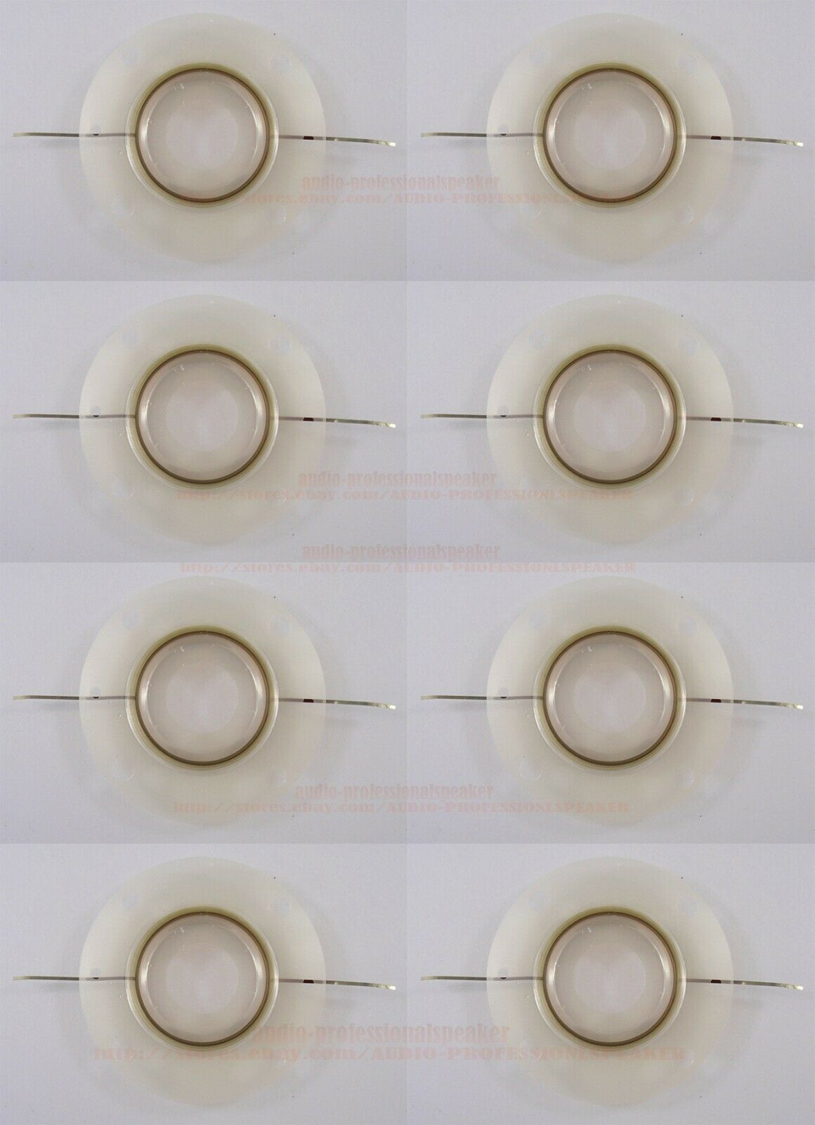 8pcs polyester dome+coil  For JBL 2408, 2406 2407,BMS4538 2408-1 Driver