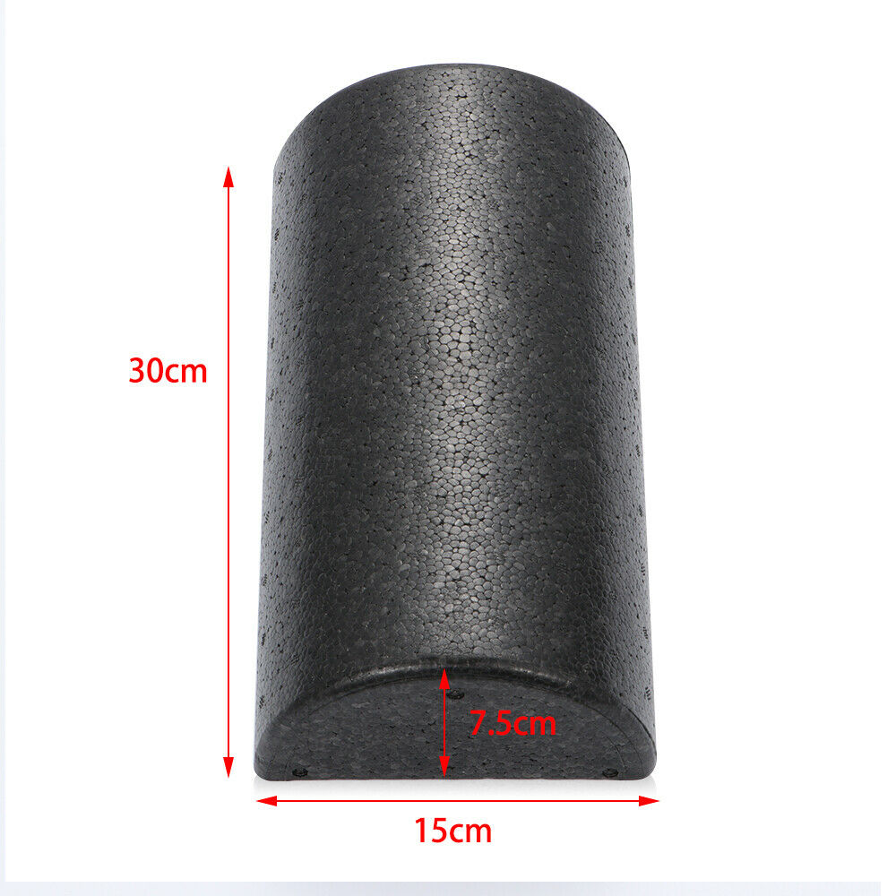 Foam Half-Round Pilates Roller Fitness Tools Physio Massage Yoga Column