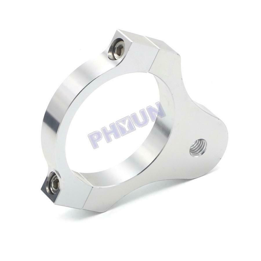 58mm CNC Motorcycle Steering Damper Fork Frame Mounting Clamp Bracket Universal