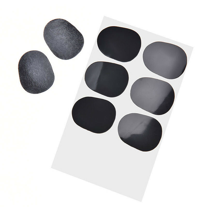 16pcs Alto/tenor Sax Clarinet Mouthpiece Patches Pads Cushions, 0.8mm Blac bY1
