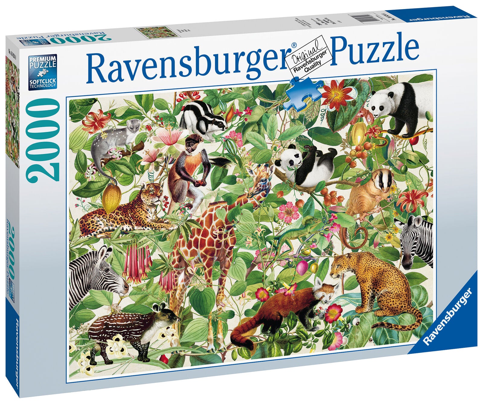16824 Ravensburger Jungle Jigsaw Puzzle 2000 Pieces Age 12 Years+
