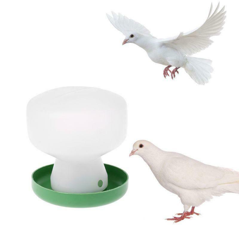Plastic Pigeon Feeder Chicken Drinking Bird Quail Poultry Automatic Drink Water