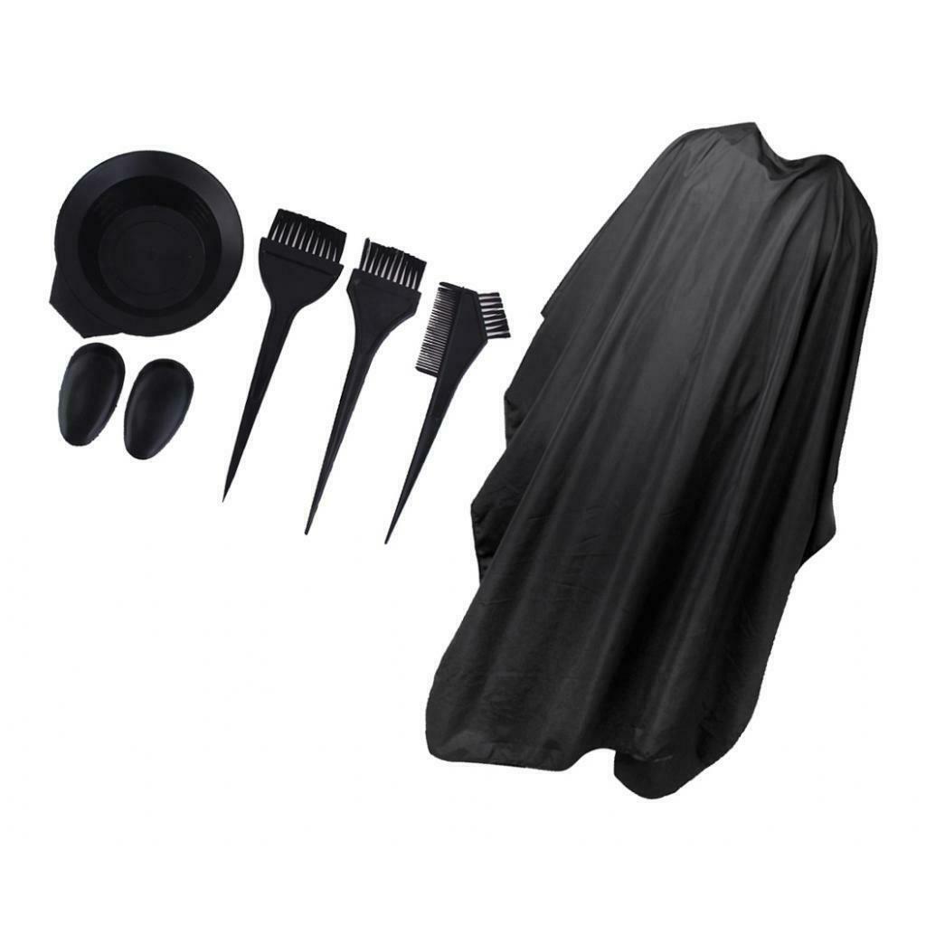 Hair Tint Coloring Brush Kit Comb Bowl Cape Salon Beauty Colouring Tool