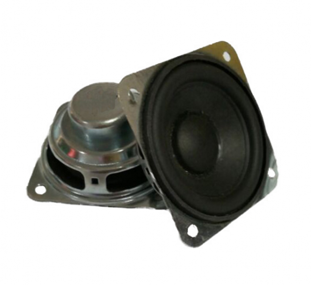 2pcs 50mm 4Ω 3W Full frequency Speaker loudspeaker Square HiFi audio part 90db