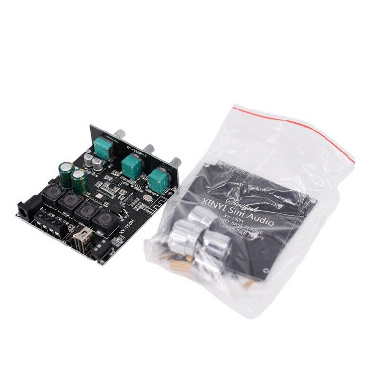 Bluetooth 5.0 Treble and Bass Adjustment Audio Power Amplifier Board,DIY PowerV9