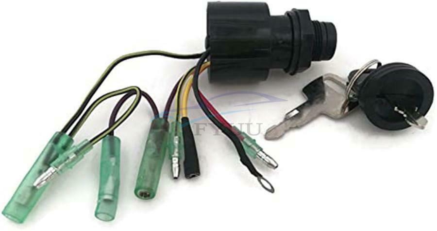 OEM#87-17009A5 Marine Mercury Outboard Engine Motor Ignition Key Switch + Key