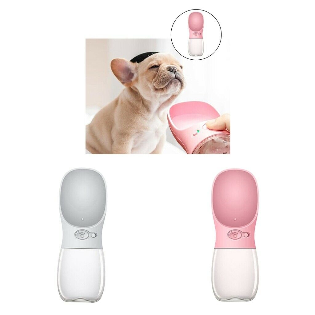 2Pieces Pet Water Cups Dog Water Dispenser Travel Water Bottle for Cat Dogs