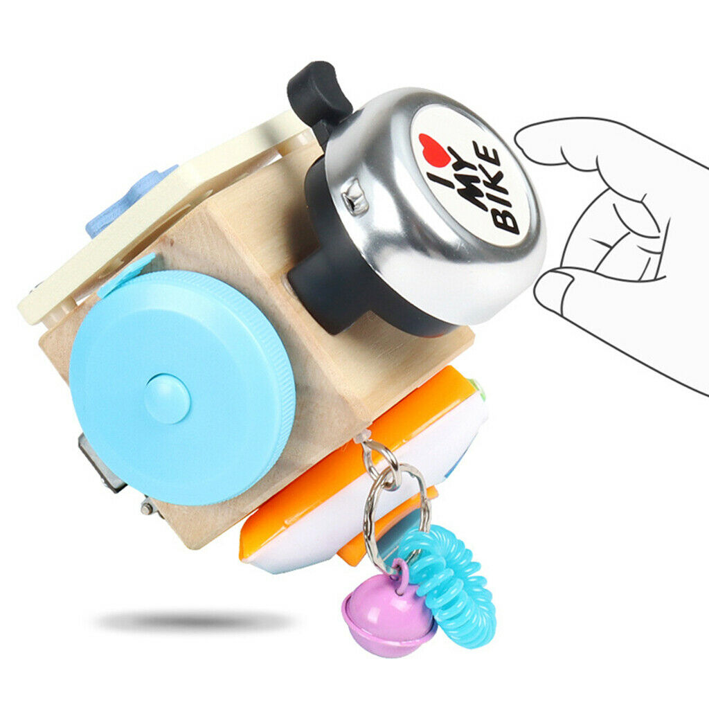 Wooden Busy   Fun Interactive Learning Sensory Toys Activity Game Gift