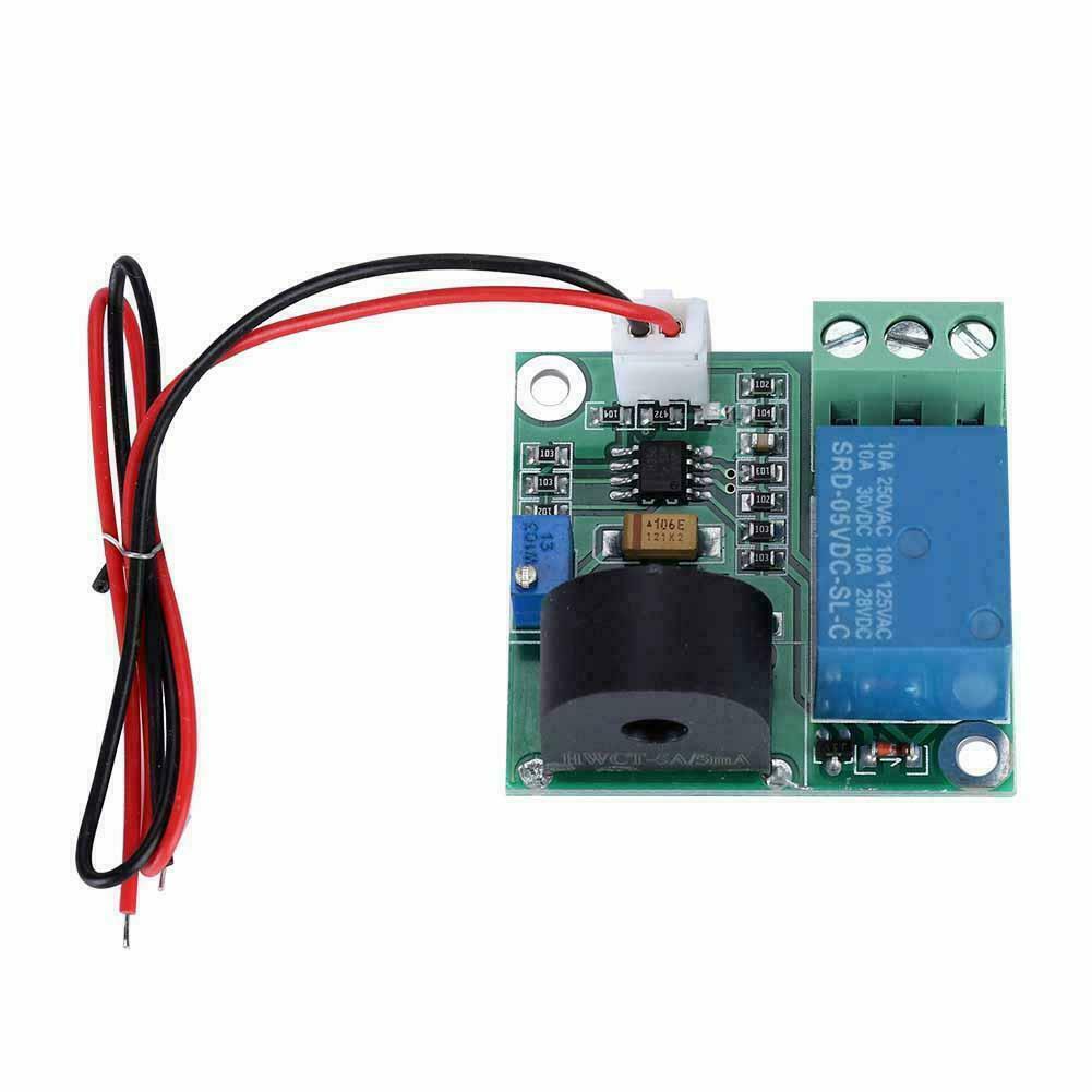 5A AC Current Detection Sensor Module Relay Adjustable Over-current Protection Z