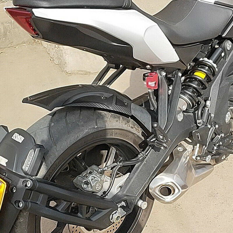 Motorcycle Bikes Rear Wheel Fender Splash Guard Cover Extended Mudguard Baffle